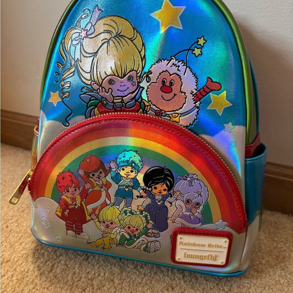 Loungefly 🌈  Rainbow Brite and Friends Color Pop Mini Backpack